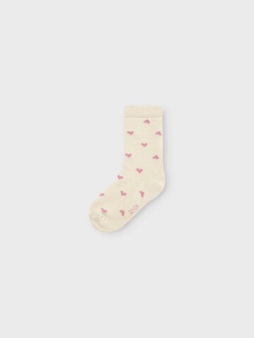 Chaussettes 'NMFVINNI' NAME IT en beige