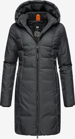 Ragwear Winter Coat 'Amarri' in Grey: front