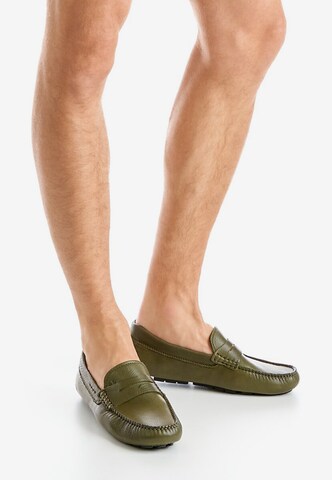 LLOYD Moccasins 'EMMO' in Green: front