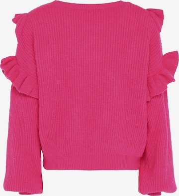 faina - Pullover em rosa