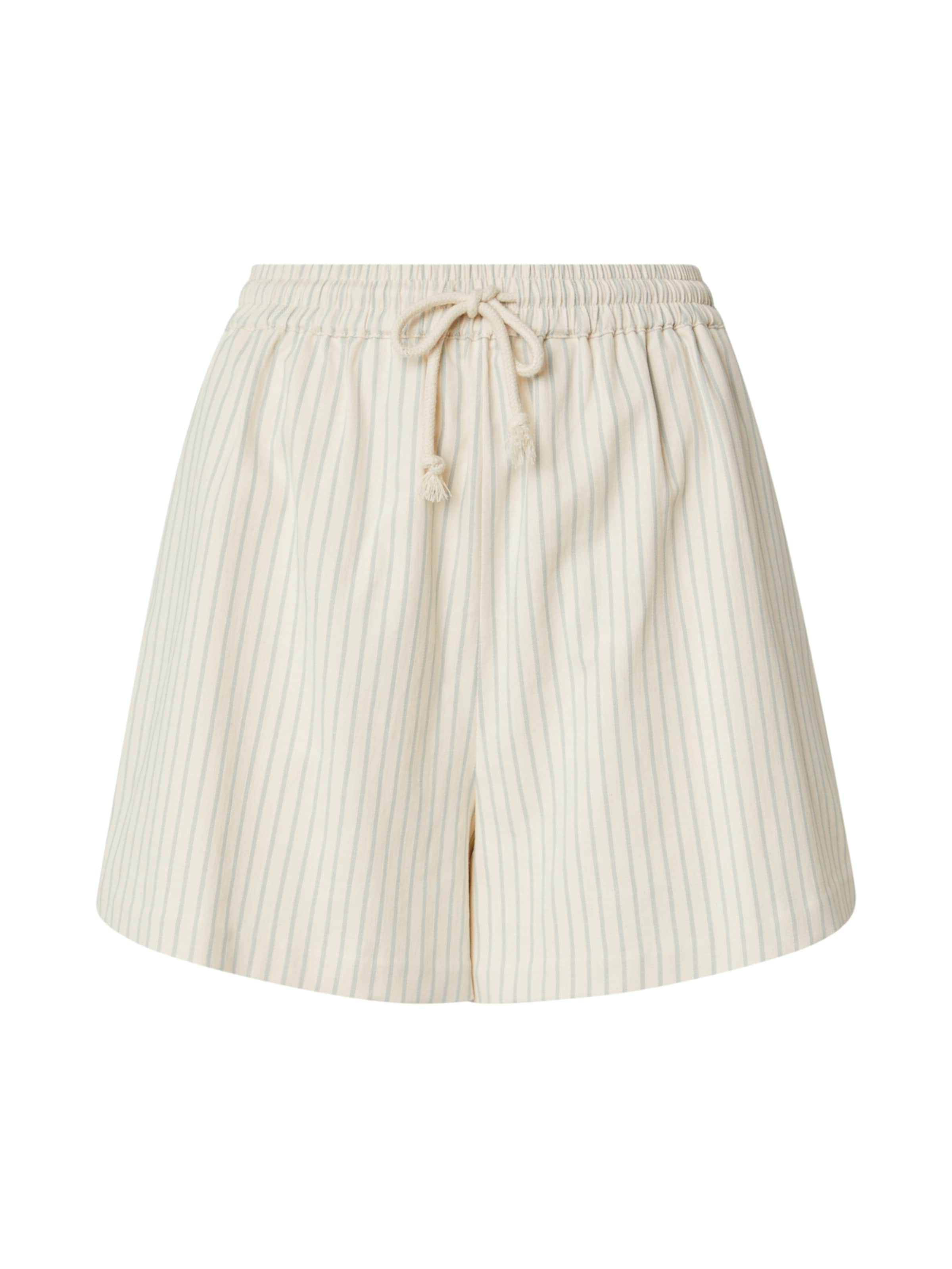 AMALY Loosefit Broek in Beige: voorkant