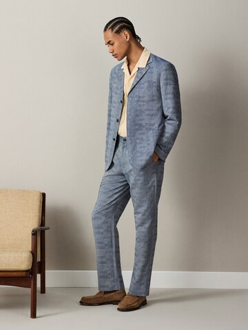 regular Pantaloni con pieghe di Next in blu
