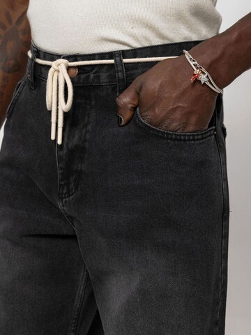 Wide leg Jeans 'Conroe' di VAMOS CLO in nero
