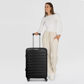 Trolley 'London' di Franky in nero