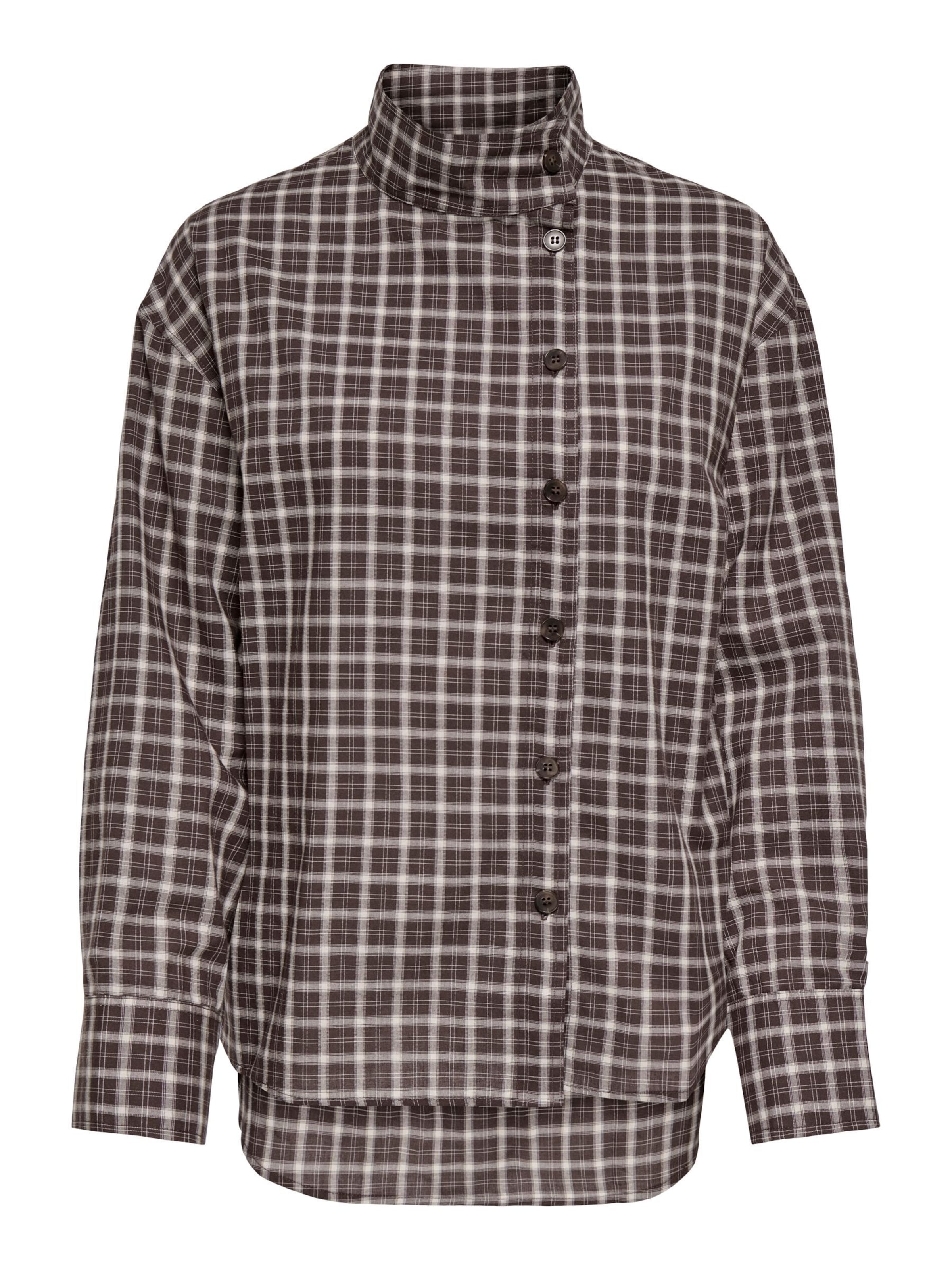 ONLY Blouse 'FREYA' in Bruin: voorkant