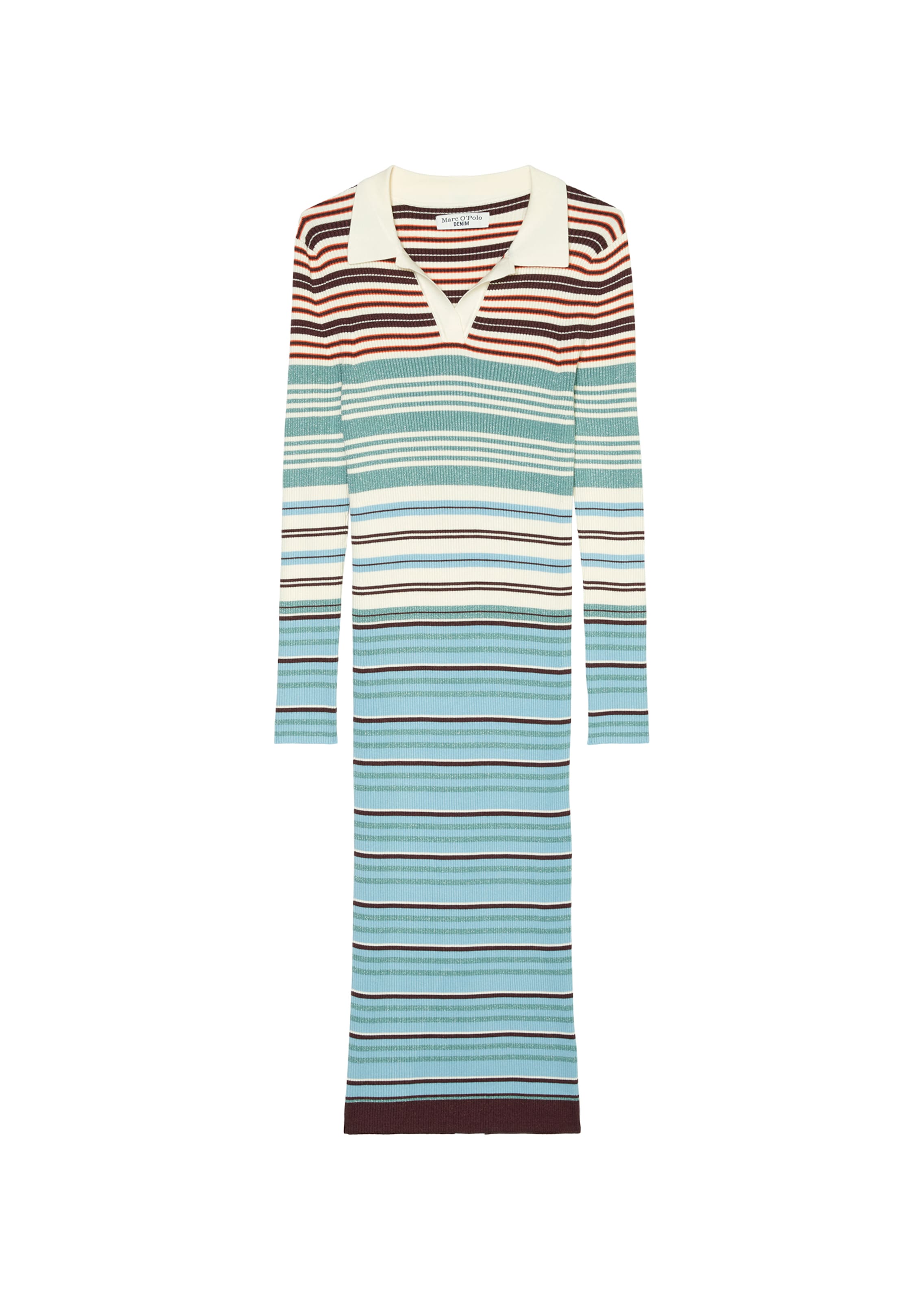 jauktas krāsas Marc O'Polo DENIM Kleita: no priekšpuses