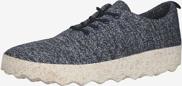 Chaussure à lacets Asportuguesas en bleu : devant