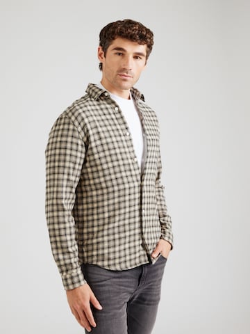 Comfort fit Camicia 'JOSHUA' di JACK & JONES in beige: frontale
