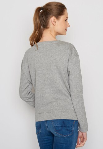 GREENBOMB Sweatshirt 'Canty' in Grau
