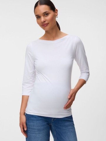 Vero Moda Maternity Shirt 'VMMPanda' in White: front