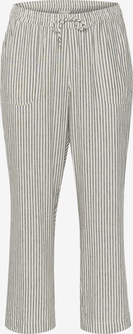 KAFFE CURVE Loose fit Pants 'mille' in Grey: front
