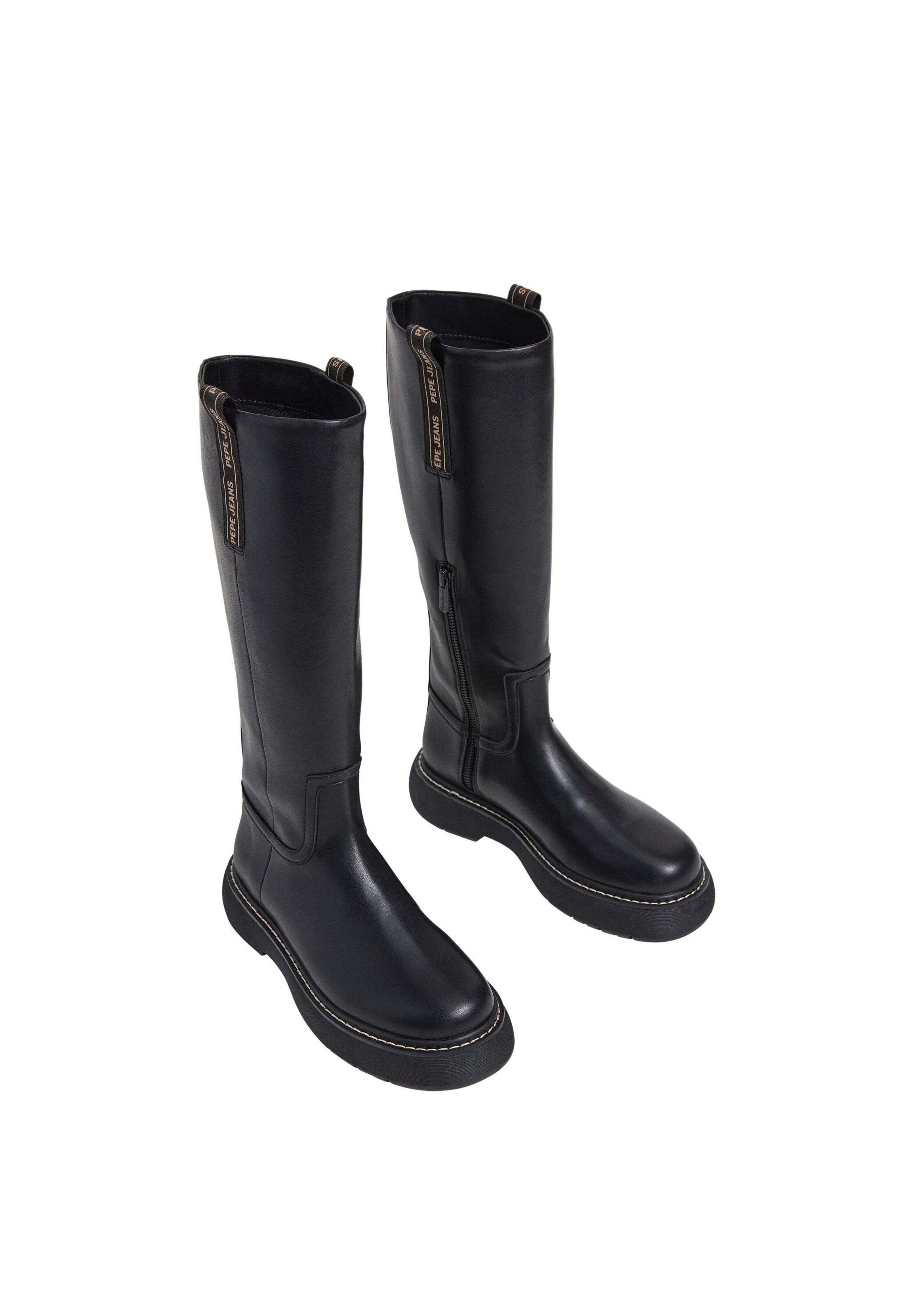 Bottes 'Yoko' Pepe Jeans en noir