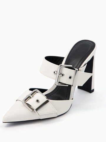 Bershka Mule in White