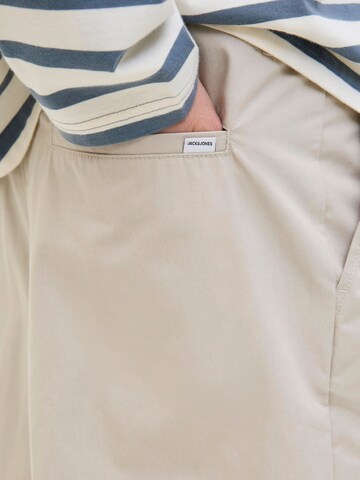 Loosefit Pantalon à pince JACK & JONES en beige
