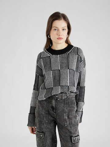MAX&Co. Sweater 'NOTTE' in Black: front
