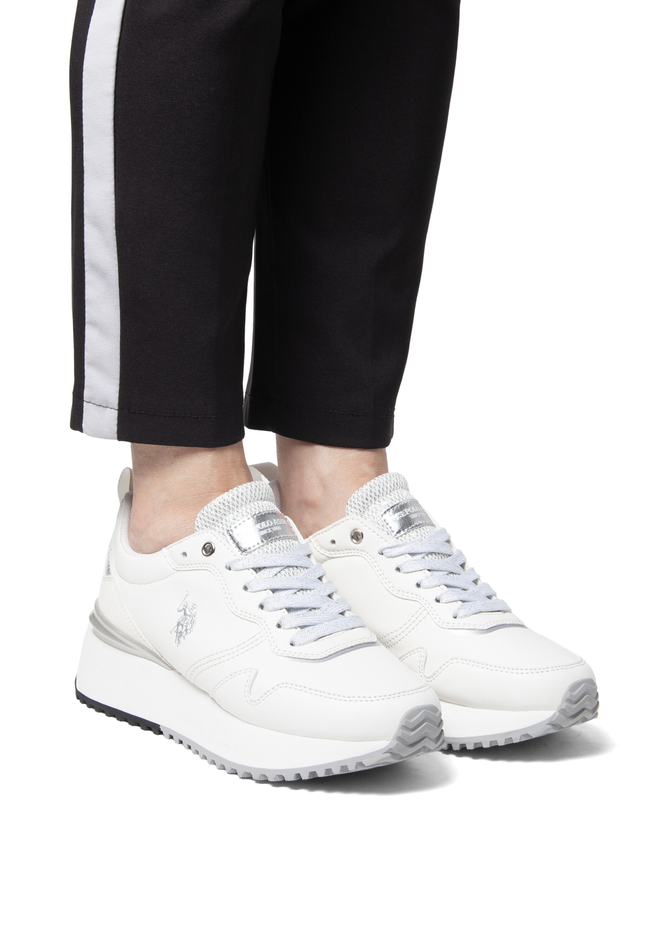 U.S. POLO ASSN. Sneaker in Weiß: Vorderseite