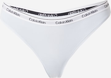 Calvin Klein Underwear - Tanga en azul: frente