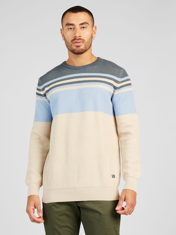 Pullover di Gabbiano in beige: frontale