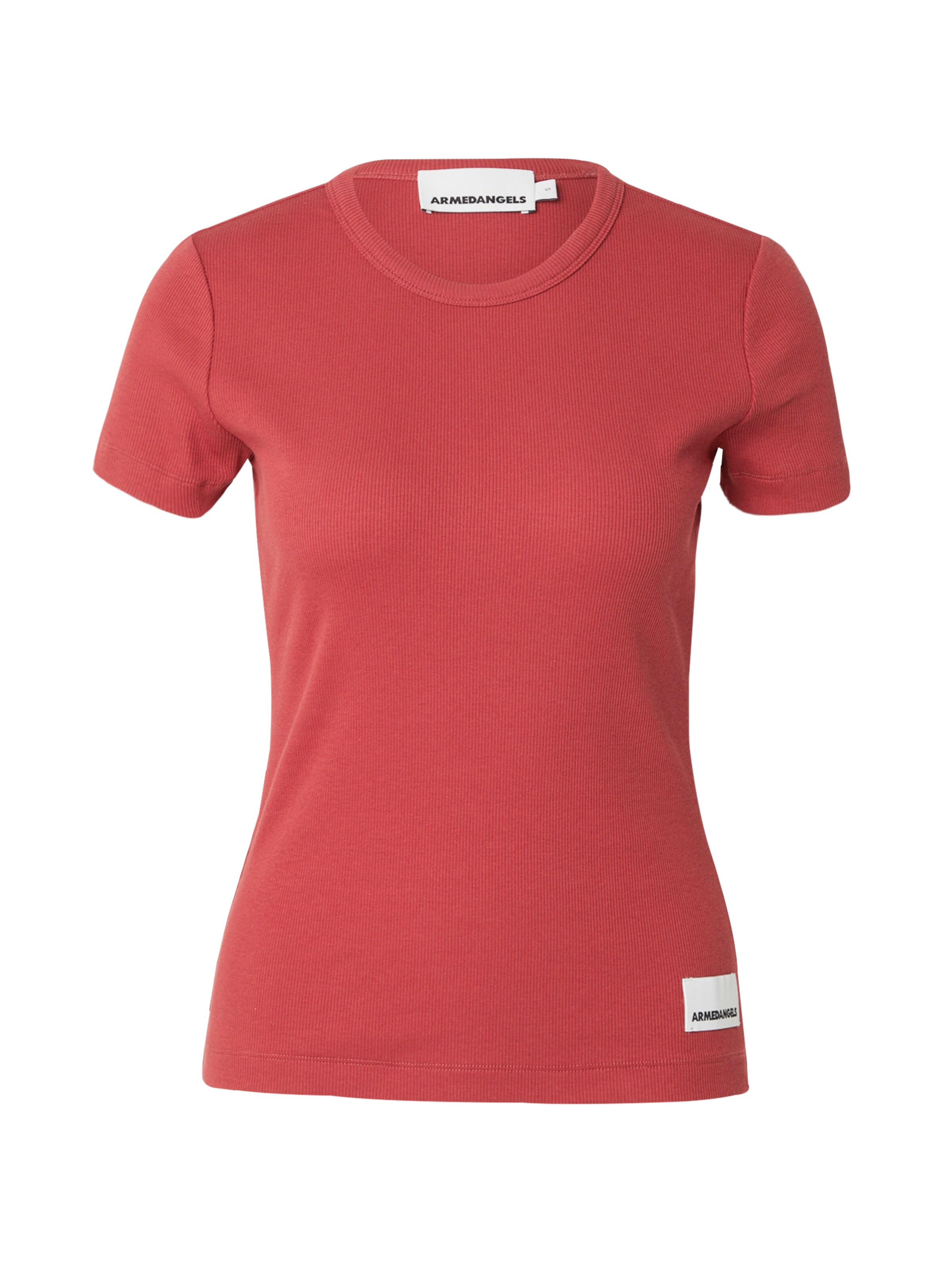 ARMEDANGELS Μπλουζάκι 'Kardana' σε κόκκινο: μπροστά