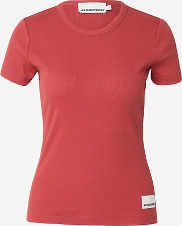 ARMEDANGELS T-Shirt 'KARDAA' in Rot: Vorderseite