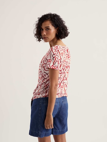 Seasalt Cornwall Shirt 'Appletree' in Wit