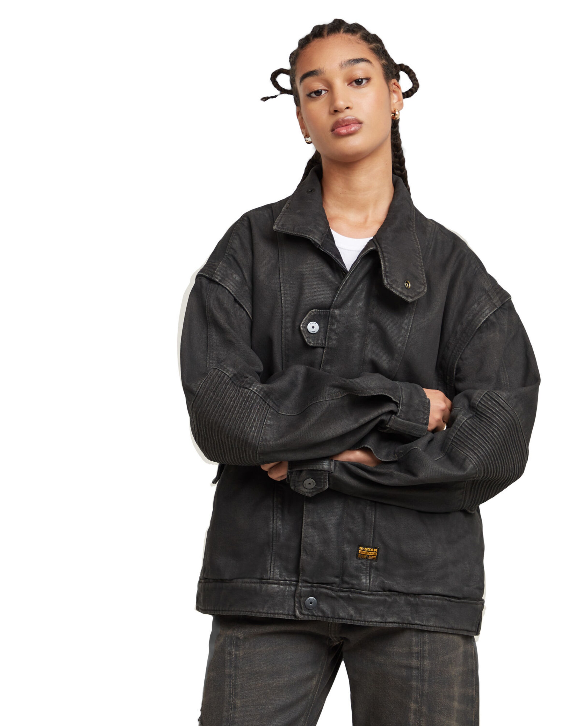 G-STAR Jacke in Braun: Vorderseite