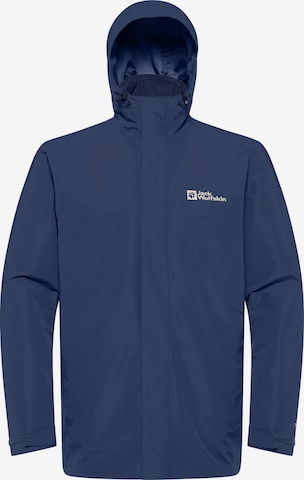 JACK WOLFSKINOutdoor jakna 'Altenberg' - plava boja: prednji dio