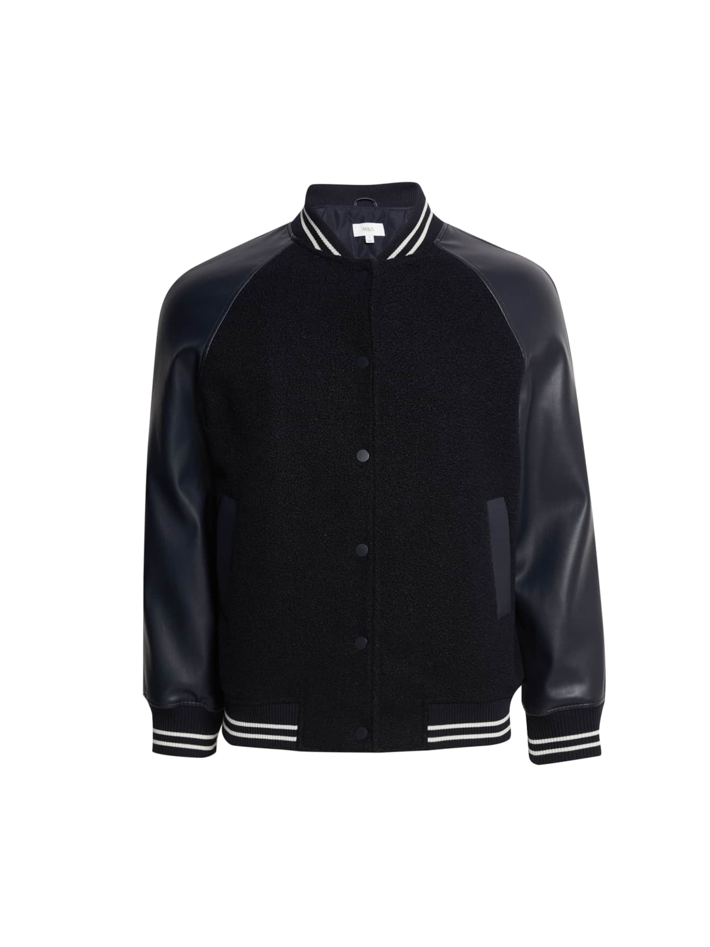 Marks & Spencer Tussenjas in Blauw: voorkant