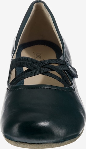 JOSEF SEIBEL Ballet Flats with Strap 'Fiona' in Blue