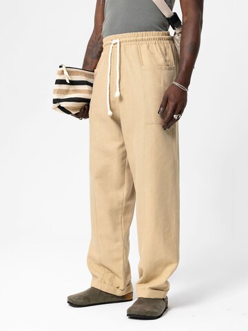 Pantalon 'Mesa' VAMOS CLO en beige : devant