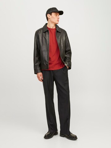 Coupe slim T-Shirt JACK & JONES en rouge