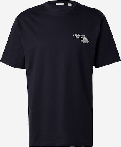 Marškinėliai 'ONSFRED OSTERIA' iš Only & Sons, spalva – juoda / balta, Prekių apžvalga