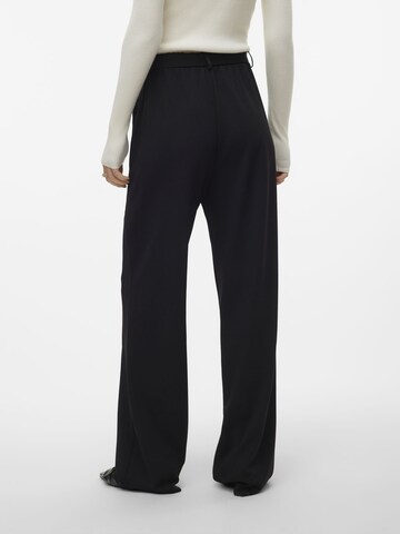 VERO MODA Wide leg Broek in Zwart