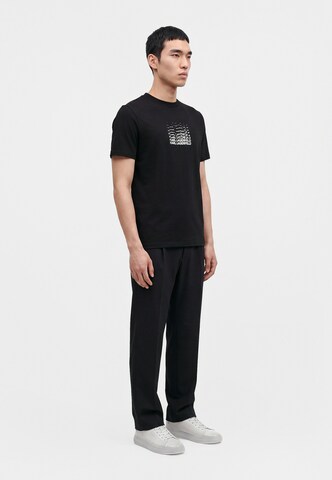 Maglietta di Karl Lagerfeld in nero: lato