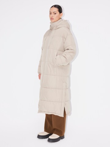 Manteau d’hiver 'Klea' LeGer by Lena Gercke en beige : devant