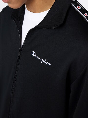 Champion Authentic Athletic Apparel Trainingsanzug in Schwarz