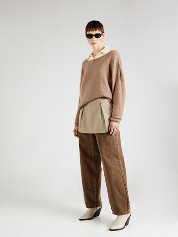 AMERICAN VINTAGE Sweater 'DAMSVILLE' in Beige