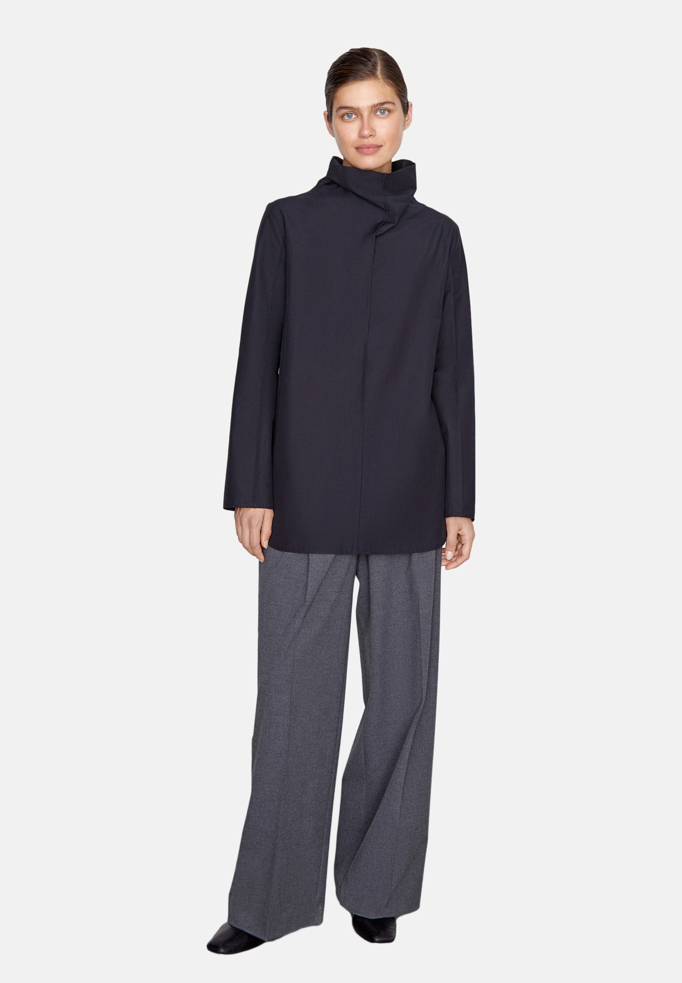 Frauen Blusen & Tuniken 12storeez Longbluse in Schwarz - IT46130 Frauen Blusen & Tuniken 12storeez Longbluse in Schwarz - IT46130