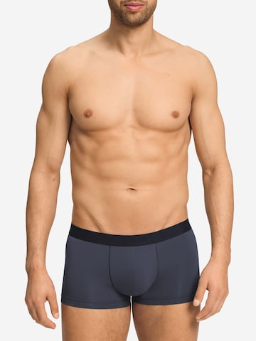 Hanro Boxershorts ' Micro Touch ' in Blauw: voorkant