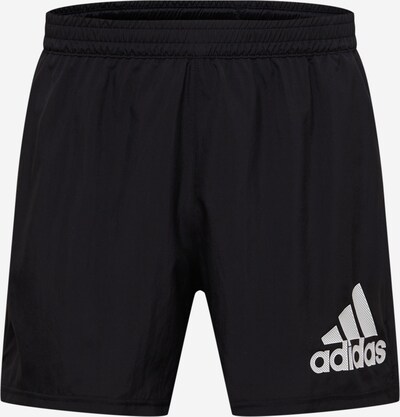 ADIDAS PERFORMANCE Sportshorts 'Run It' in schwarz / weiß, Produktansicht