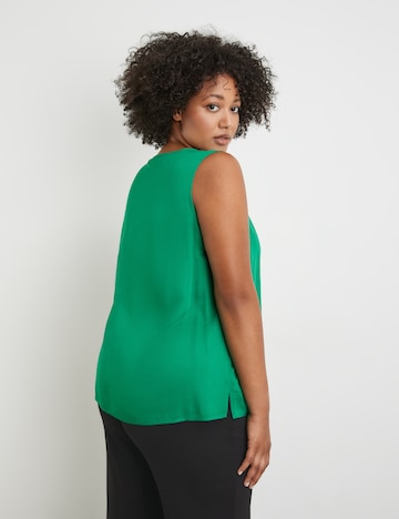 SAMOON Bluzka w kolorze zielony