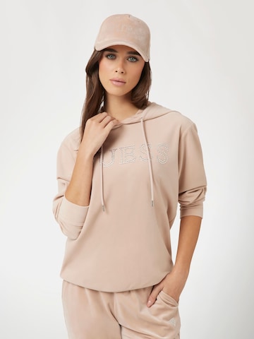 GUESS Sweatshirt in Pink: front