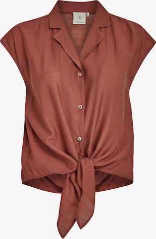 Peppercorn Bluse 'Naline' i brun: forside