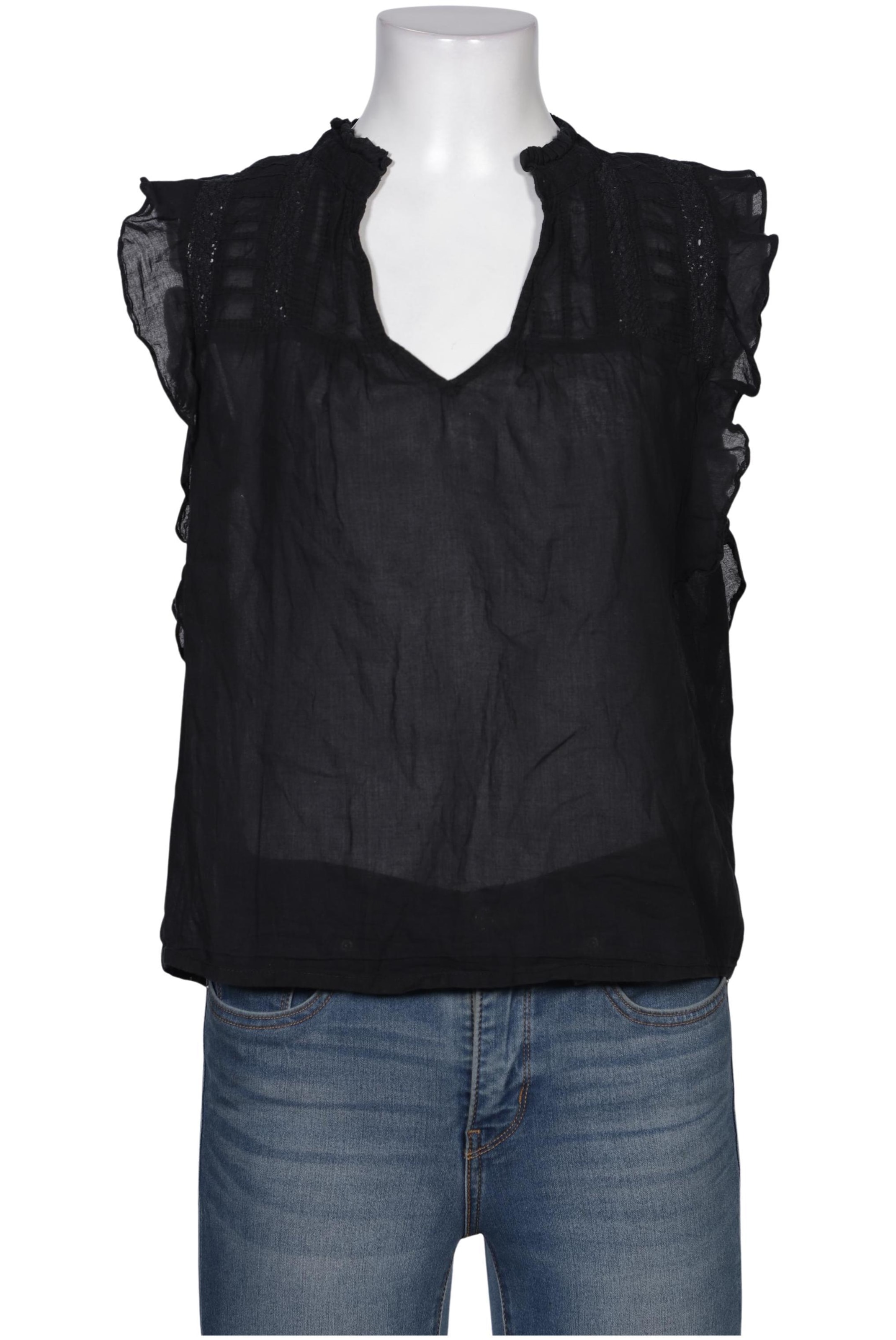 Neo Noir Blouse & Tunic in M in Black: front