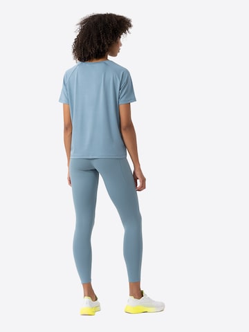 4F Skinny Športové nohavice - Modrá