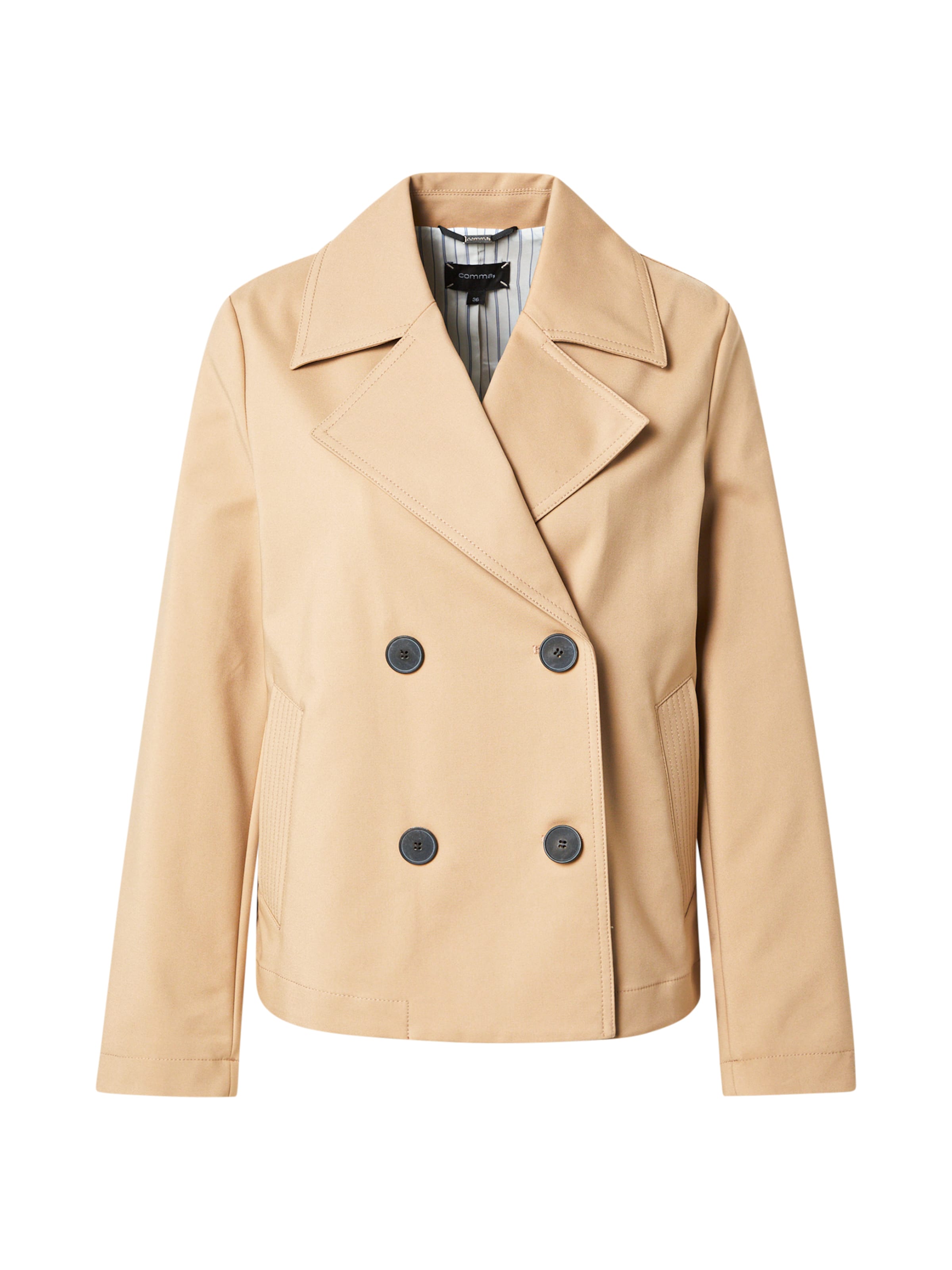 COMMA Übergangsjacke in Braun: Vorderseite