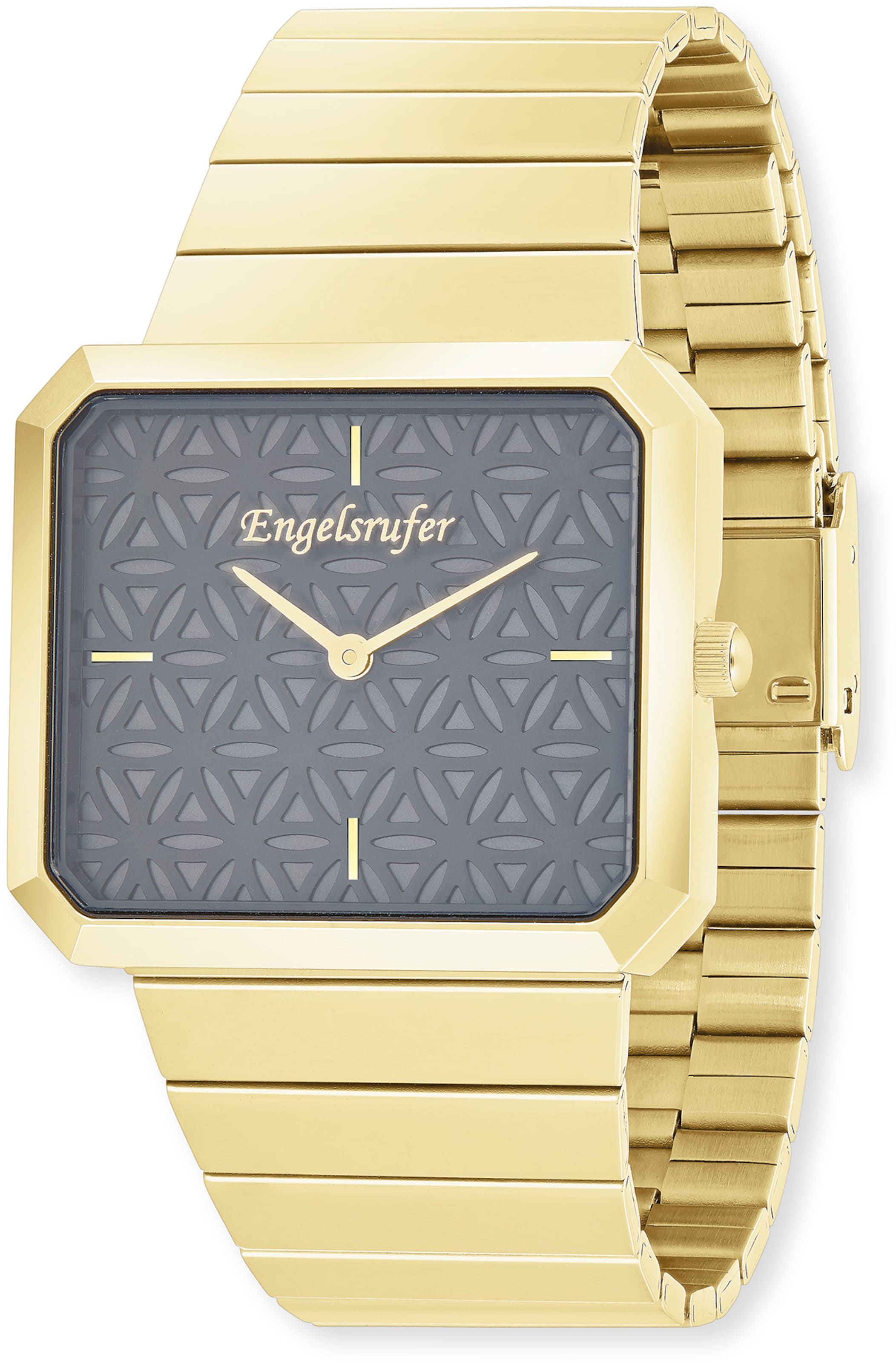 Engelsrufer Uhr in Gold: Vorderseite