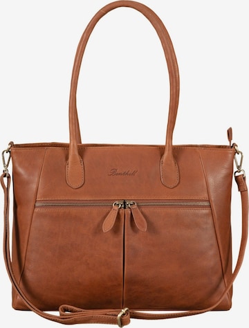 Benthill Handtasche in Braun: Vorderseite