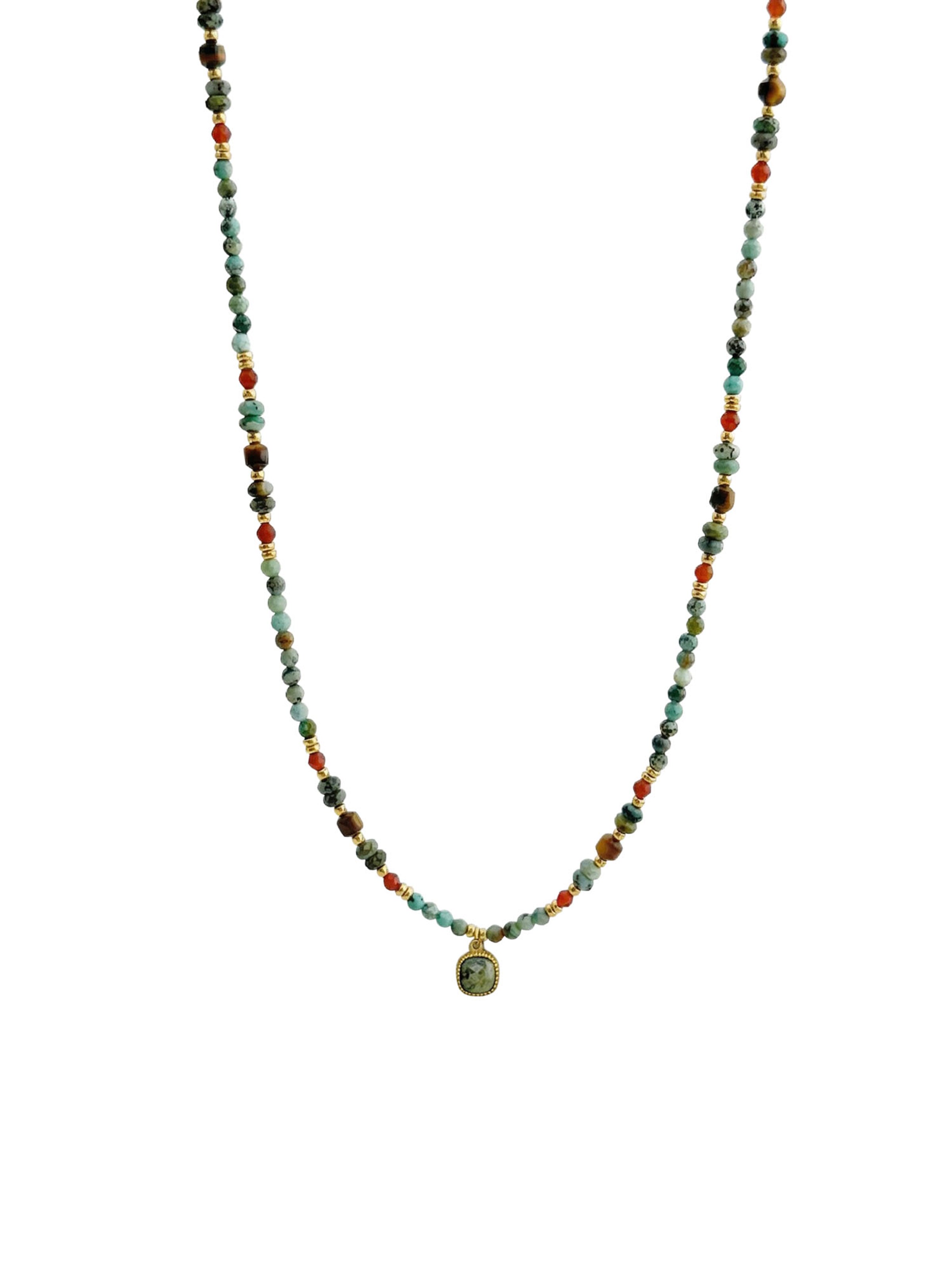 Nemomatheo Necklace 'Wanderlust' in Mixed colors: front