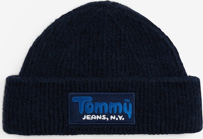 Berretto Tommy Jeans di colore blu / blu scuro / bianco, Visualizzazione prodotti